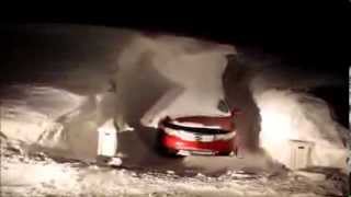 Insane snow drifts in northern NL (March 17, 2014)