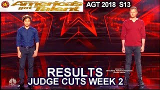 RESULTS JUDGE CUTS Week 2 Who Advanced to Live Show? America's Got Talent 2018 Judge Cuts AGT