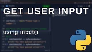 Beginner Python - Handling user input (Guess My Number Game Tutorial)