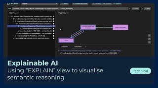 Explainable AI: Using EXPLAIN to visualise semantic reasoning