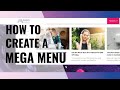 How To Create a Mega Menu Responsive In HTML with CSS, Javascript