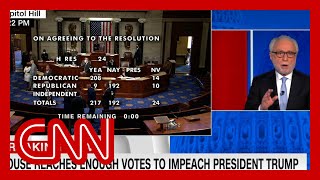 See moment Trump got impeached for second time