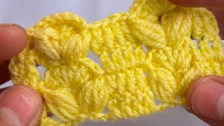 Simple easy crochet baby blanket pattern tutorial beginner for making