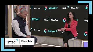 NYSE Floor Talk: Tiger Tyagarajan, CEO, Genpact