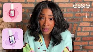 essie episode 2: strengthening your nails with aja walton and new hard to resist nail strengtheners