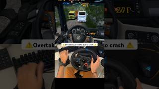⚠️Volkswagen Truck Driver Overtaking like a pro - Euro Truck Simulator 2 Gameplay #shorts