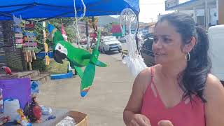 FEIRA  LIVRE  DE  RUA  EM  CARAGUATATUBA  COM PAPAI  NOEL 🎅 🎅 🎅 🎅 🎅 🤶