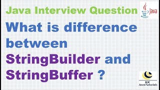 What is difference between StringBuilder and StringBuffer ? || Java Interview Question