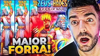 MINHA MAIOR FORRA DE TODOS OS TEMPOS NO ZEUS VS HADES! *zeus vs hades slot*