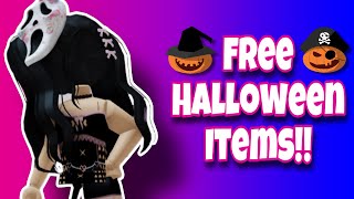 FREE HALLOWEEN ITEMS AVAILABLE NOW!! 🎃👻