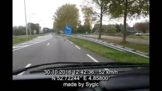 Levensgevaarlijke inhaalactie op de N242 (95-XLT-5)