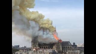 Fire breaks out at Notre Dame cathedral in Paris | ABC News