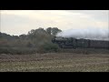 5043 earl of mount edgcumbe powers the cathedrals express to lincoln. vintage trains