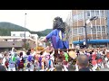 horai festival hakusan city ishikawa prefecture　石川県白山市ほうらい祭り