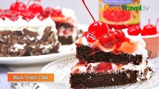 เค้กแบล็คฟอเรสต์ Black Forest Cake | FoodTravel