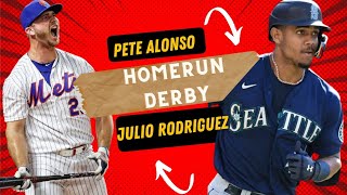MLB: Who's your bet? | Homerun Derby 2022 #petealonso vs. #juliorodríguez