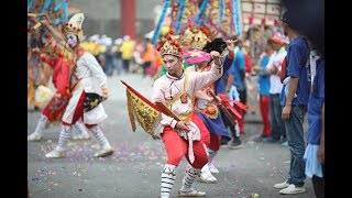 《佳里吉和堂八家將》出軍護駕 佳冬塭仔三香宮天上聖母 建廟二十五週年平安遶境~入代天宮