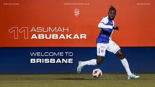 Asumah Abubakar Highlights: Welcome to Brisbane 🔥🔥