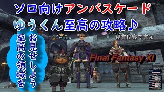 ソロ向けアンバスケードゆうくん至高の攻略♪(FF11)