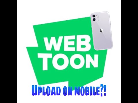 Cómo subir un webtoon en un dispositivo móvil