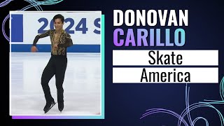 Donovan CARRILLO (MEX) | Men Short Program | Skate America 2024 | #GPFigure