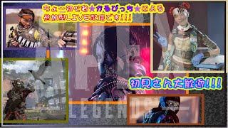 【APEX】 ＊ちょ～初心者による参加型配信です＊初見さん大歓迎!! 誰か教えて下さい!!