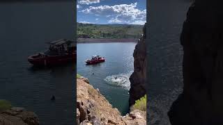 12 Year Old attempts 50’ Cliff Jump😳 #travel