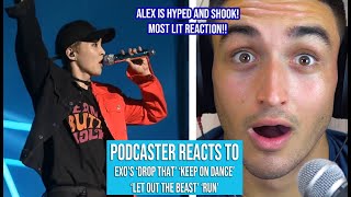 PODCASTER REACTS TO KPOP- EXO 