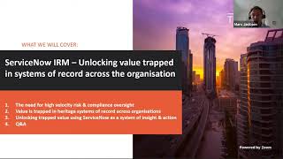 4/27 Ask the Expert - SAP and ServiceNow IRM – Unlocking the value