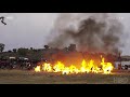 how game of thrones stunt people are set on fire