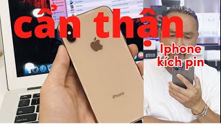 Làm cách nào để biết iphone bị kích pin ( 90% luôn )