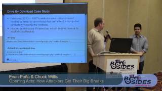 BSides DC 2014 - Opening Acts: How Attackers Get Their Big Breaks