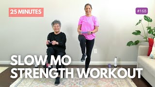 25 minute TUT Strength Training for Seniors and Beginners