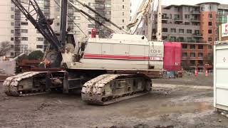 LINK-BELT LS-218 H ll \u0026 MAIT HR 260 from CONSTRUCTION DRILLING INC., Victoria, BC, February 21, 2025