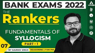 Fundamentals of Syllogism Class 1 | Bank Exams #TheRankers | Reasoning by Saurav Singh