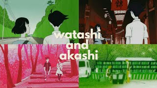 Watashi and Akashi Moments (The Tatami Galaxy 四畳半神話大系)