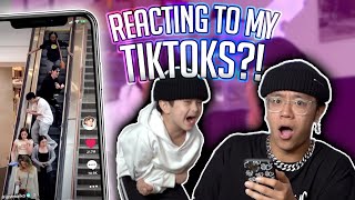Reacting to my most VIRAL Tiktoks!! **ft lil Maiko**