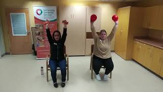 Seated Exercises Program for Persons with Dementia