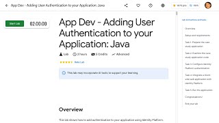 App Dev - Adding User Authentication to your Application: Java