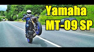 Yamaha MT-09 SP.  Самоходная вилли-машина :)