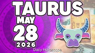 𝐓𝐚𝐮𝐫𝐮𝐬 ♉ ✝️A BEING FROM BEYOND SENDS YOU A GIFT 😇 Horoscope for today MAY 28 2026 🔮 #horoscope #new