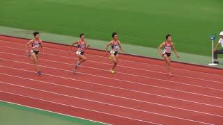 2018京都府国体少年女子B100m選考特別レース