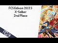 Yu-Gi-Oh! - 2nd Place - 2023 FCS Edison Nintendo Switch Tournament - X-Saber