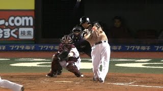 快音響き渡る！ 中田翔が2試合連続の14号アーチ