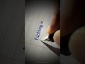 Nothing is impossible❤️|Good Handwriting❤️ #youtubeshorts #shortsvideo #shorts #shortsvideo