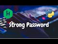 80 - Strong Password | Strings | Hackerrank Solution | Python