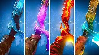 ALL DER EISENDRACHE BOW UPGRADES, EASY GUIDE, 2026. (Lightning, Wolf, Void & Fire)