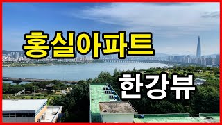 홍실아파트, 아크로삼성 뷰 | 서울 강남구 삼성동 Seoul Apartment Tour Rooftop 4K | 청담삼익, 청담자이, 아이파크삼성