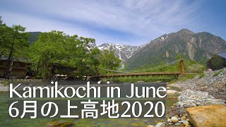 2020年6月の上高地