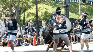 ２０１０　竿燈妙技大会　囃子方決勝　①　下米町一丁目